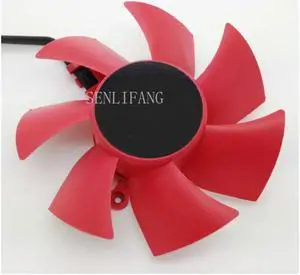 XFX HD 5850 5870 NTK FD8025U12S 0.48A four-wire graphics card fan