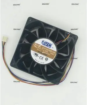 FOR Original AVC 12038 12cm 12V4.5A Original four-wire supercharged fan DV12038B12H air blower