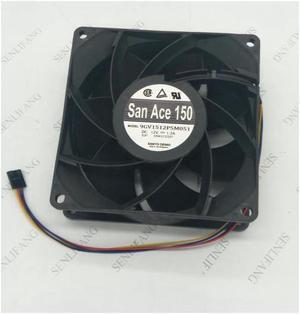 for Original 15050 12V 1.2A 9GV1512P5M051 4 wire 15CM double ball cooling fan