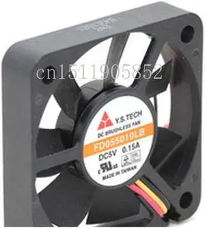 Original FD055010LB 5 v 0.15a 5 cm 5010 3 line cooling fan