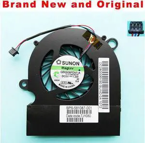 New Original CPU fan for HP 5310 5310m laptop CPU cooling fan cooler 581087-001 GB0506PDV1-A 13.V1.B4145.HF