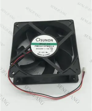 FOR SUNON PMD2412PMB3-A 24V 10.1W 12CM 12038 2 line inverter cooling fan
