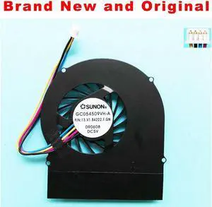 new original Laptop cpu cooler cooling fan GC054509VH-A 13.V1.B4222.F.GN 13N3-02A0B11 DC 5V 1.9W Bare Fan 4 wire 4-pin connector