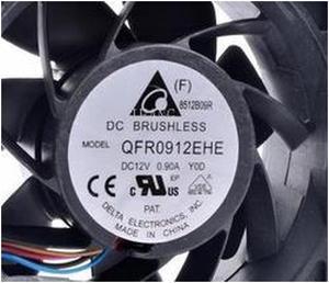 Original QFR0912EHE 9cm 9038 92x92x38mm 12V 0.90A server large air volume cooling fan