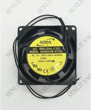 FOR ADDA NEW AD0824UB-A71GL 8025 DC24V Frequency converter cooling fan