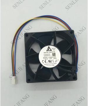 The original FOR DELTA FFB0812XH 8cm 8025 12V2.00A four-wire supercharged cooling fan