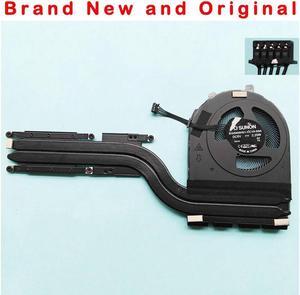 New Original cpu cooling heatsink with fan for ThinkPad E480 E580 SWG Thermal Cooler  01LW123 01LW122 01LW124 EG5050S1-CC10-S9A