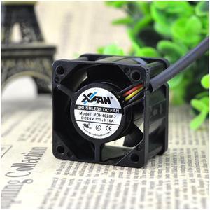 RDH4028B2 4028 4CM 24V 0.16A 3-wire double ball cooling fan
