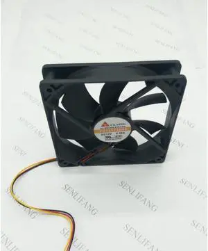 FD121225HB 12V 0.46A 12CM 12025 120*120*25MM 3 wire cooling fan