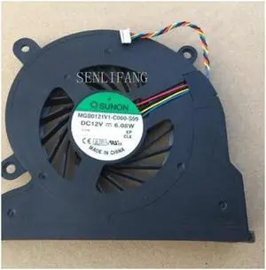 CPU Cooling Fan for Acer Aspire All In One  MGB0121V1-C010-S99 DC 12V 6.08W Server Bare fancooler 4pin 12V 6.08W
