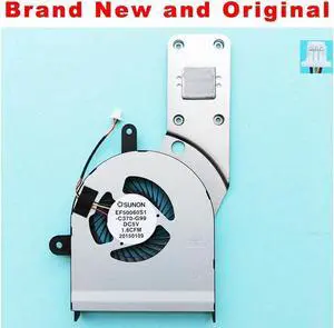 new original radiator for Dell Inspiron 15 5000 5558 5551 laptop CPU Cooling Fan heatsink cooler 06YYWM 6YYWM EF50060S1-C370-G99