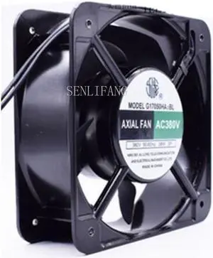 G17050HA3BL Industrial Cooling Fan AC 380V 3100RPM 38W\/35W 15050 15cm 150*150*50mm 50\/60HZ 2 Wires I