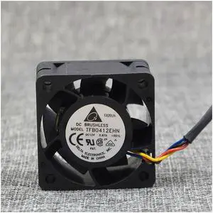 For Delta TFB0412EHN 4028 12V 0.87A 4cm\/cm Double Ball Cooling Fan