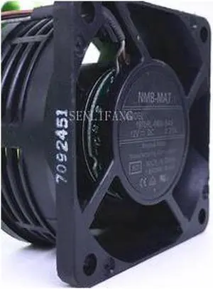 1910RL-04W-B49 X01 DC 12V 0.21A 47x47x25mm 3-wire Server Cooler Fan