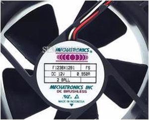 For MECHATRONICS F1238X12B1 FS DC 12V 0.950A 2-wire 120x120x38mm Server Square Fan