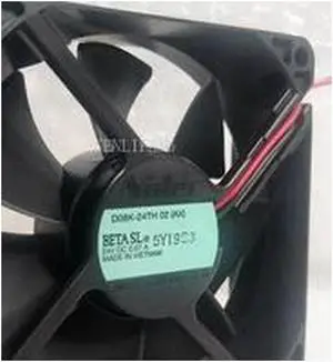 for D08K-24TH DC 24V 0.07A 80x80x25mm 2-Wire Server Cooler Fan