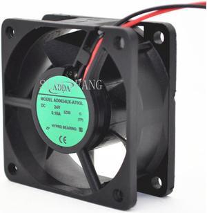 for ADDA AD0624UX-A70GL DC 24V 0.16A 60x60x25mm 2-wire Server Square Fan