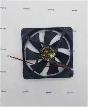 NEW For Yate Loon Fan D14SH-12 DC 12V 0.70A 140x140x25mm 2-Wire Server Cooler Fan