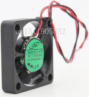 AD0312LX-K70 Server Cooling Fan DC 12V 0.06A 30x30x10mm 2-wire