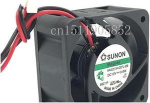 HA40201V4-D07U-999 Server Cooling Fan DC 12V 0.6W 40x40x20mm 2-wire