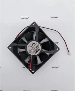 NEW For SERVO PUDC24H4C-049 DC 24V 0.16A 2-wire 80X80X25mm Server Cooling Fan