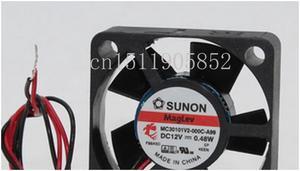 MC30101V2-000C-A99 Server Cooling Fan DC 12V 0.48W 30x30x10mm 2-wire