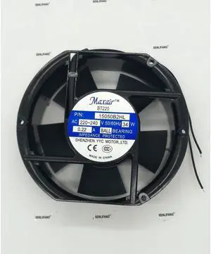 For Maxair 15050B2HL AC 220V 240V 34W Server Cooler Fan