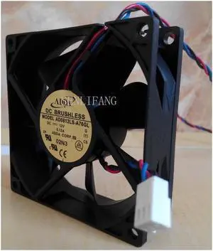 for ADDA AD0812LS-A76GL DC 12V 0.12A 80x80x25mm Server Square Fan