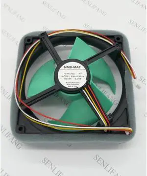 FBA12J14V 7F11A75S Refrigerator Fan DC 14V 0.28A 125x125mm 4-wire FBA12J14V 7F11A75S Refrigerator Fan DC 14V 0.28A 125x125mm 4-wire