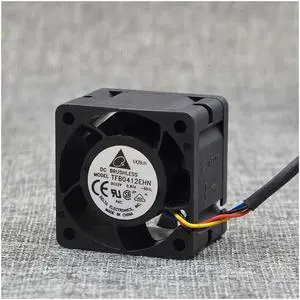 For Delta TFB0412EHN 4028 12v 0.87A 4cm Super Violence Double Ball PWM Server Fan
