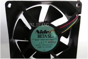 D08A-12PG 13AH1 DC 12V 0.14A 80x80x25mm Server Square Fan D08A-12PG 13AH1 DC 12V 0.14A 80x80x25mm Server Square Fan