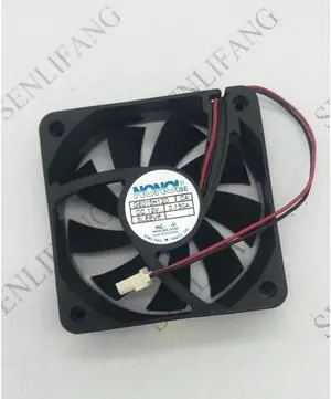For  G6015H12D DC12V 0.130A 2pin 2wire 6015 60X60X15MM Cooling Fan