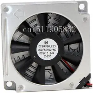 For UDQFSEH12-NC Server Cooling Fan DC 5V 0.24A 45x45x10mm 2-wire