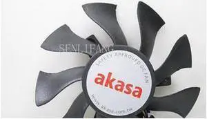 For akasa DFL801512H-Y Graphics Cooling Fan DC 12V 0.19A 4-wire