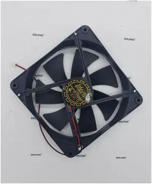 For Yate Loon D14SH-12 DC 12V 0.70A 140x140x25mm 2-Wire Server Cooler Fan