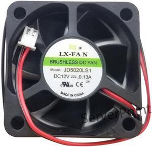 original For JX-FAN JD5020LS1 DC12V 0.13A 2line 50X50X20MM Cooling Fan NEW
