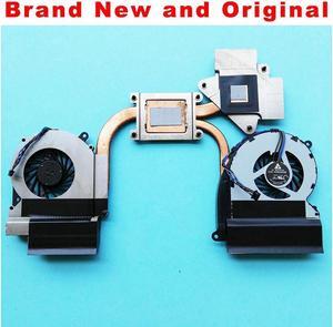 New original radiator for HP Envy 17 Envy 17-3000 Series laptop cpu cooling heatsink 689993-001 KSB0505HB-BD46 KSB0505HB-BD47