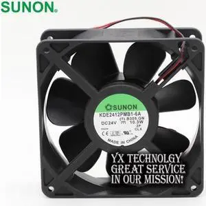 SUNON New and Original KDE2412PMB1-6A 12038 12cm 24V 10.3W inverter fan  120*120*38mm