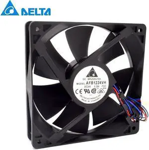 New AFB1224VH-FOO 12cm 24V 0.35A 12025 high-end dual ball bearing fan drive for DELTA 120*120*25mm