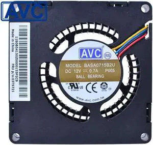 1pcs BASA0715B2U DC 12V 0.70A M92p 70mm cooling turbo fan 7015 70x70x15mm