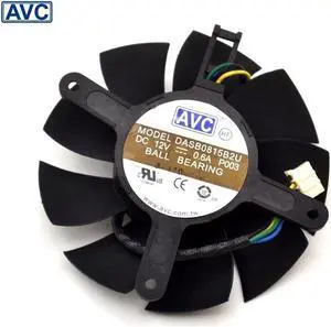 video card fanTI GTX560  3 graphics card fan  0.6A DASB0815B2U