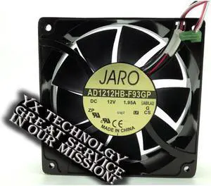 New 12038 12CM double ball bearing fan of the metal shell 12V 1.95A AD1212HB-F93GP 120*120*38mm New 12038 12CM double ball bearing fan of the metal shell 12V 1.95A AD1212HB-F93GP 120*120*38mm