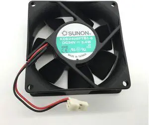 KDE2408PTB1-6  8025 8cm 80mm 80x80x25mm DC 24V 3.4W server cooling fan