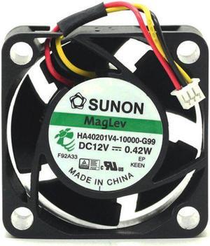 1pcs HA40201V4-10000-G99 cooling fan 12V 0.42W 4cm 4020