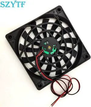 1pcs 12015 0.19A 15MM thick slim chassis cpu fan 2 Lines
