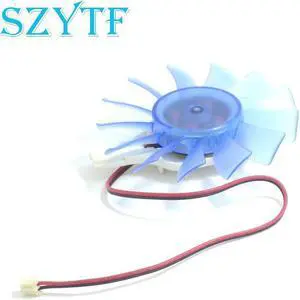 video card fanNew 9600 GTS250 Graphics card fan Ball 75mm diameter 12V 0.20A CPS-8015B12
