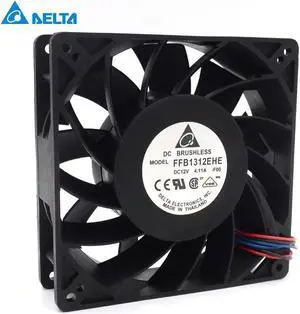 Delta New 12738 12.7cm high speed fan 12V 4.11A FFB1312EHE violence 127*127*38mm
