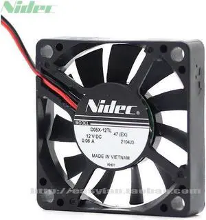 Nidec New and Original D05X-12TL 12V 0.06A 5010 5CM 5 ultra-quiet cooling fan  50*50*10mm