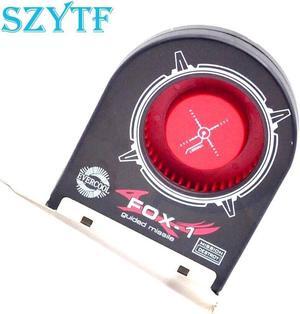 100pcs\/lot  Chassis Fan \/ chassis exhaust fan \/ chassis cooling fan \/ PCI bit fan \/ FOX-1