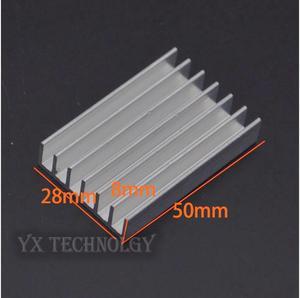 5pcs Quality heatsink module cooling heat sink block 50*28*8MM